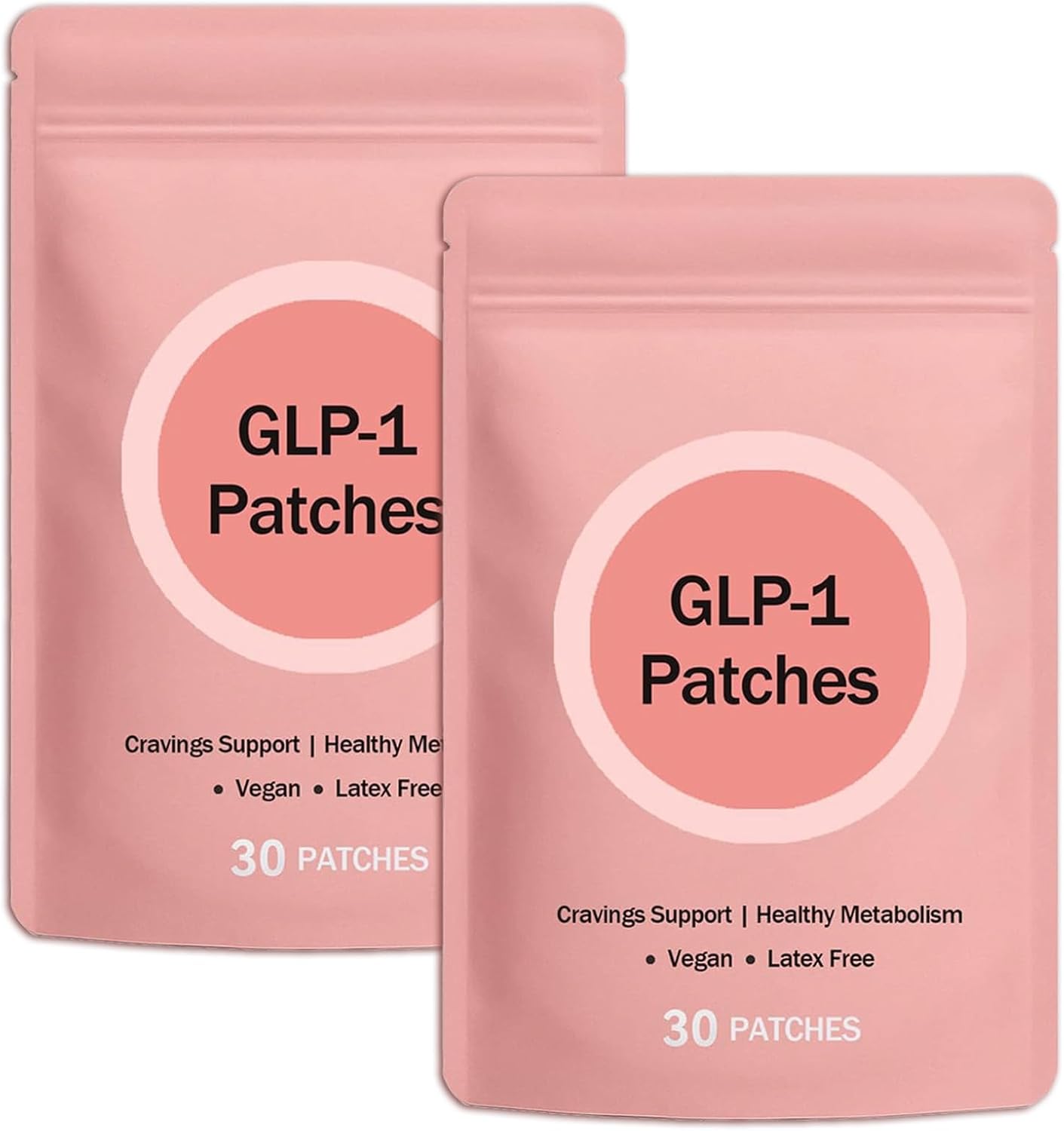 Advanced GLP1 wellness patch packaging